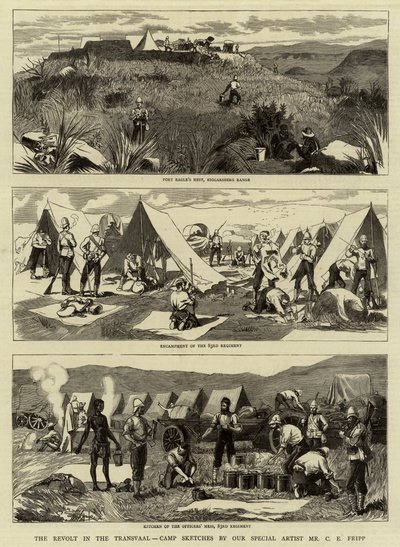 La revuelta en el Transvaal de Charles Edwin Fripp
